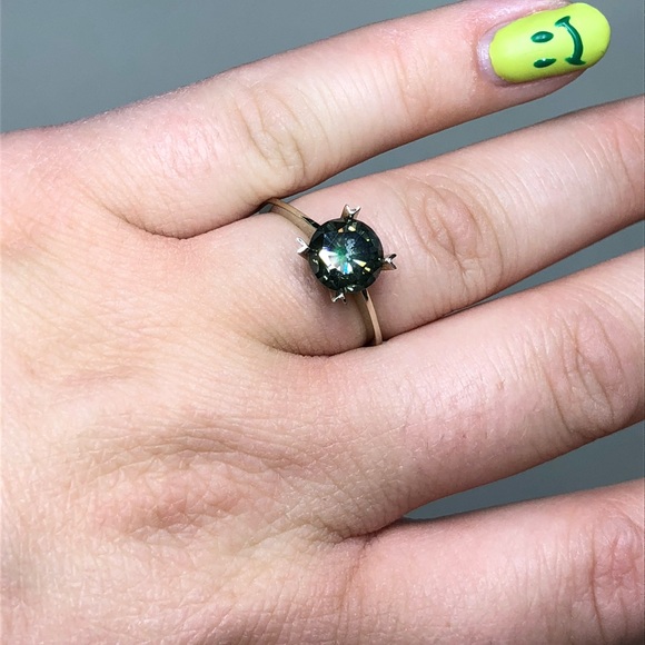 14k Moissanite Engagement Ring - Picture 2 of 11